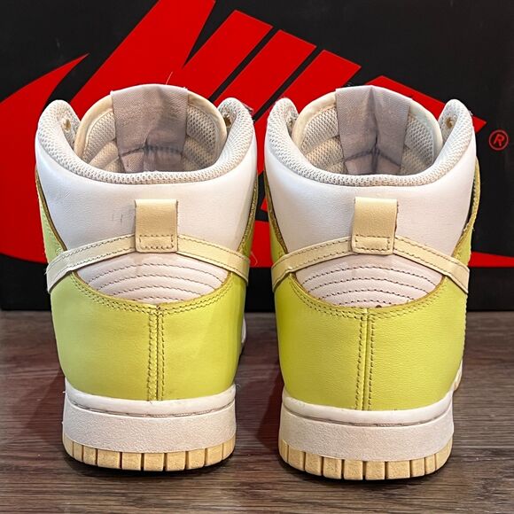 Nike Dunk High 'Cashmere' Lemon Twist Sneakers - Women's Size 8 - Picture 6 of 8